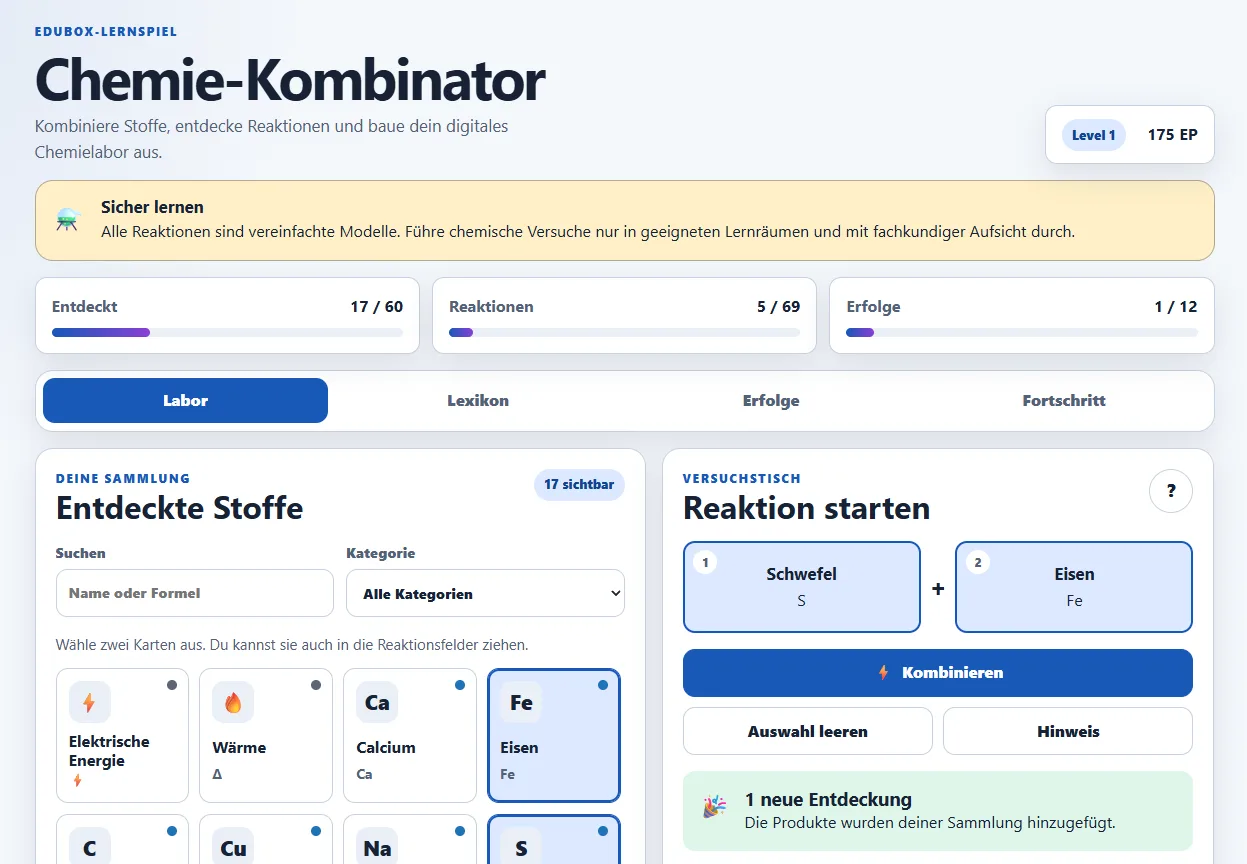 Chemie Kombinator