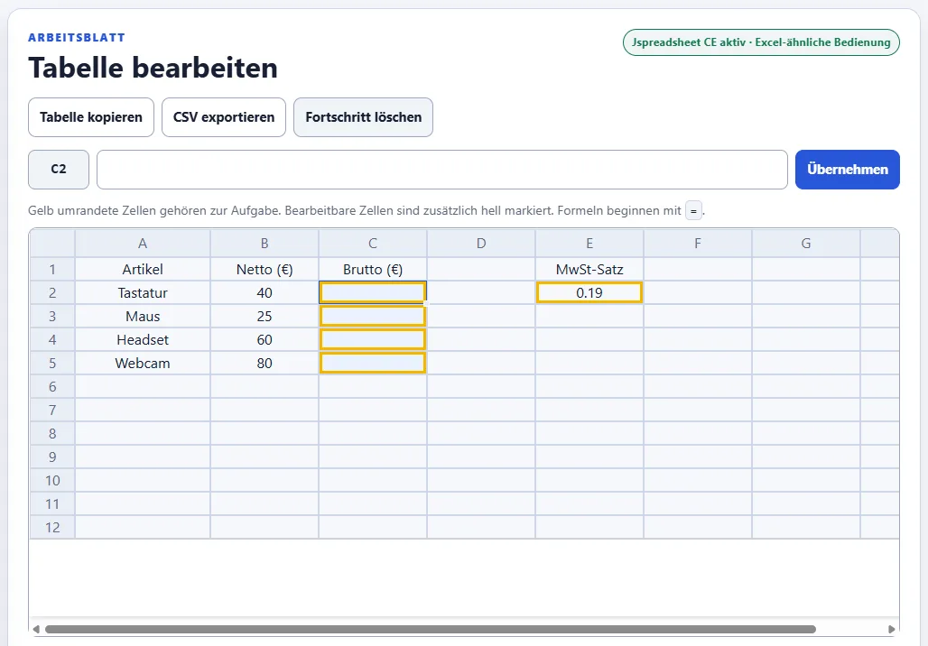 Excel Trainer