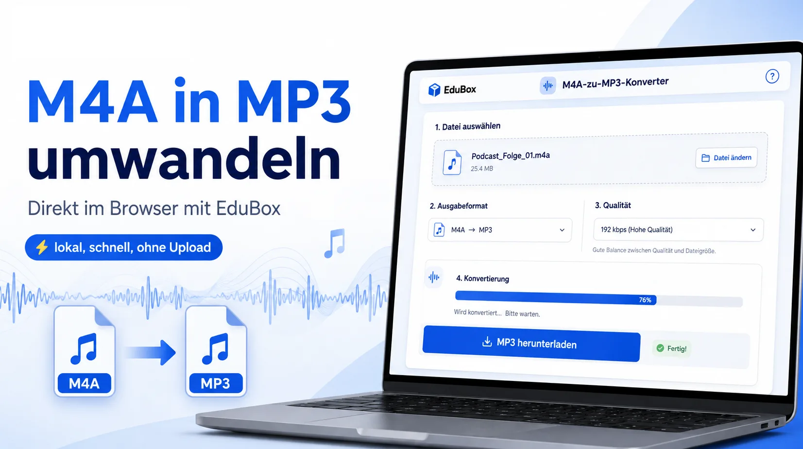 M4A to MP3 Converter