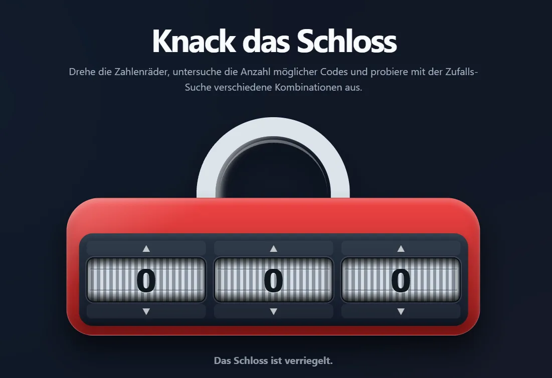 Knack das Schloss
